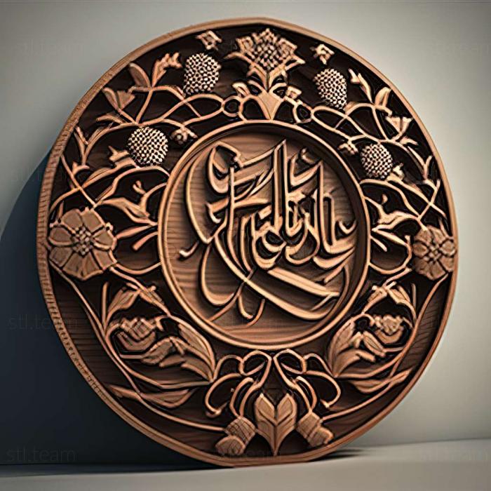 3D model Zakat ul Fitr (STL)